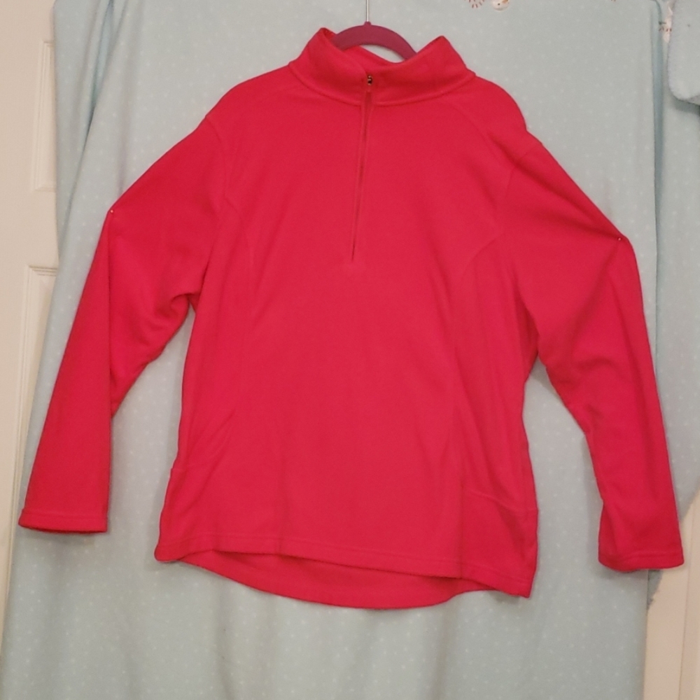 Lands end fleece 1/4 zip